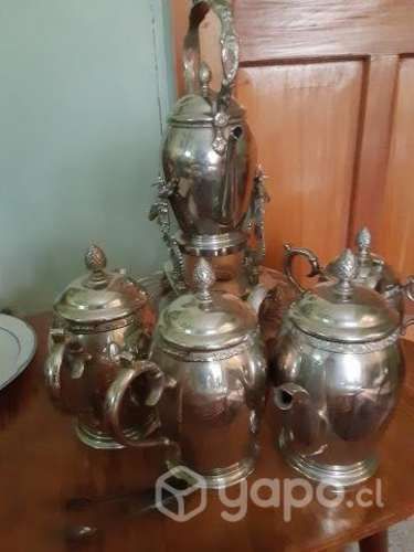 Juego de Te con Samovar