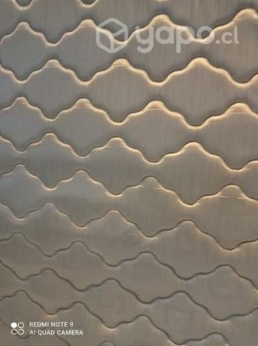 Cama 1 Plaza semi nueva base Americana