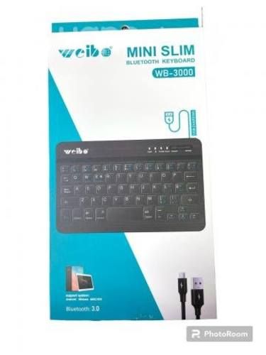Mini teclado con cable/bluetooth