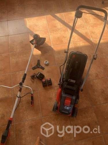 Cortadora de Césped y Desbrozadora Inhalámbricas