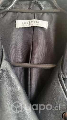 Chaqueta ecocuero basement