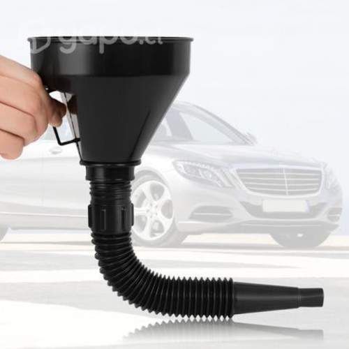 Embudo Flexible Negro Con Filtro