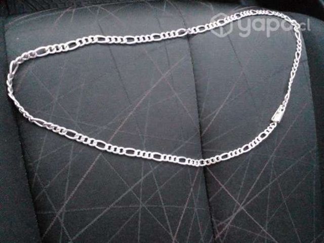 Cadena de plata cartier