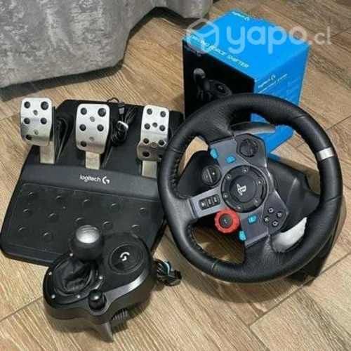 Set volante , palanca de cambio y pedales Logitech