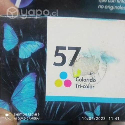 Tintas HP diversos modelos originales