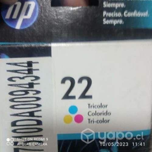 Tintas HP diversos modelos originales