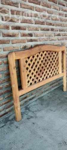 Respaldo y base de Pino Oregon