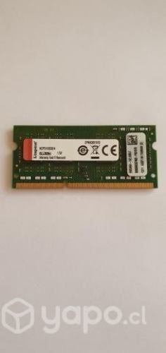Memoria RAM 4GB Kingston® DDR3 1600MHz