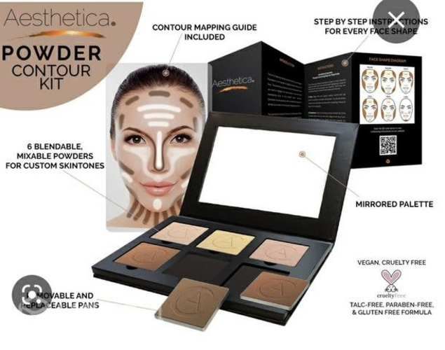 Paleta Contorno Rostro - Aesthetica