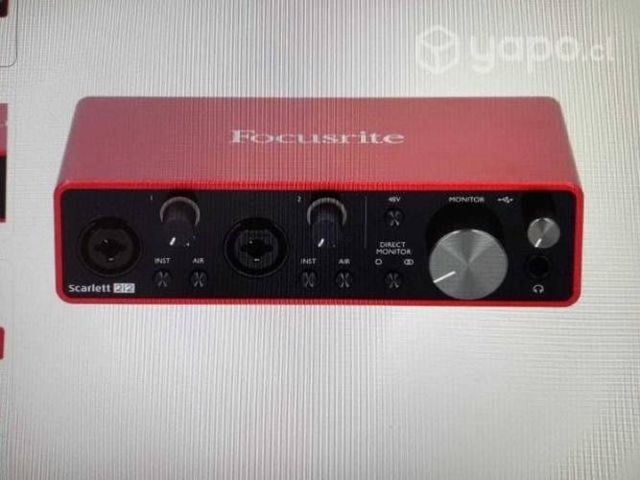 Focusrite Scarlett 2i2, 3era generación