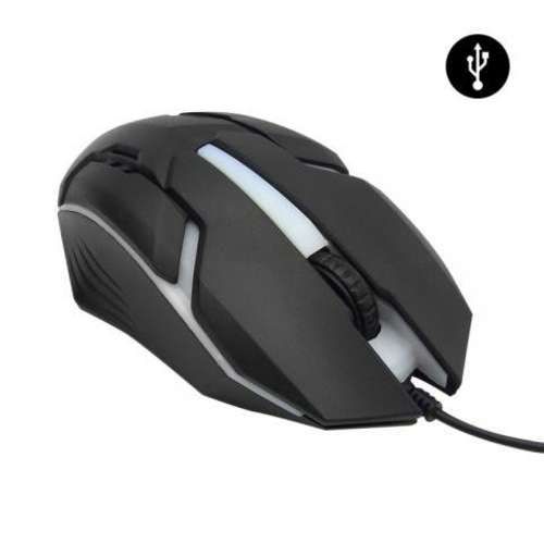 Mouse Gamer Optico USB Con Luz RGB