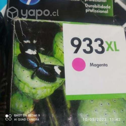 Tinta HP 933xl magenta original de alta