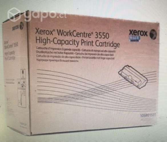 Toner xerox modelo 3550