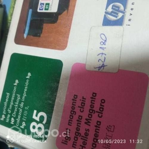 Cabezales HP 85 colores originales