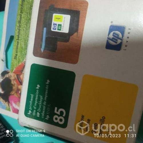Cabezales HP 85 colores originales