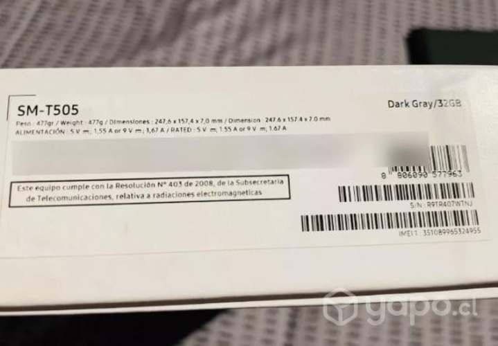 Tablet Samsung galaxy T500