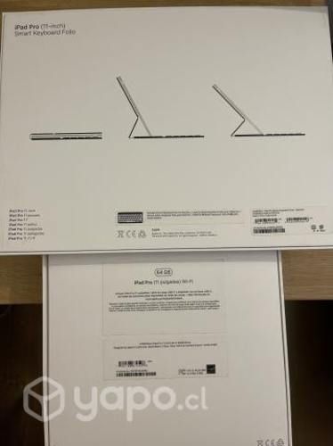 IPad Pro 11" 64Gb + Smart Keyboard Folio