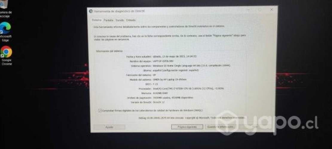 Notebook HP Omen 15 - Nvidia 1660 Ti - i7