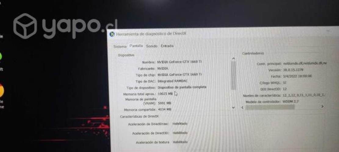 Notebook HP Omen 15 - Nvidia 1660 Ti - i7