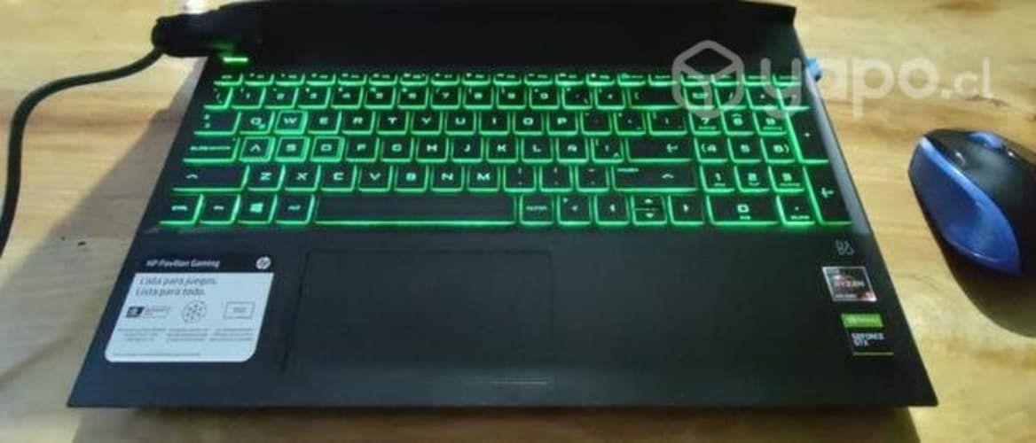 Notebook hp Pavilion gaming