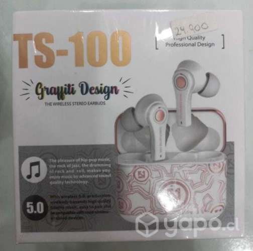 Audifonos TS-100 marca graffiti design