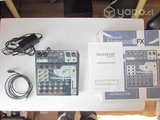 Soundcraft Notepad 8 Fx
