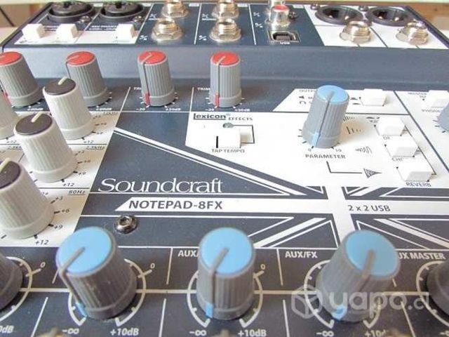 Soundcraft Notepad 8 Fx