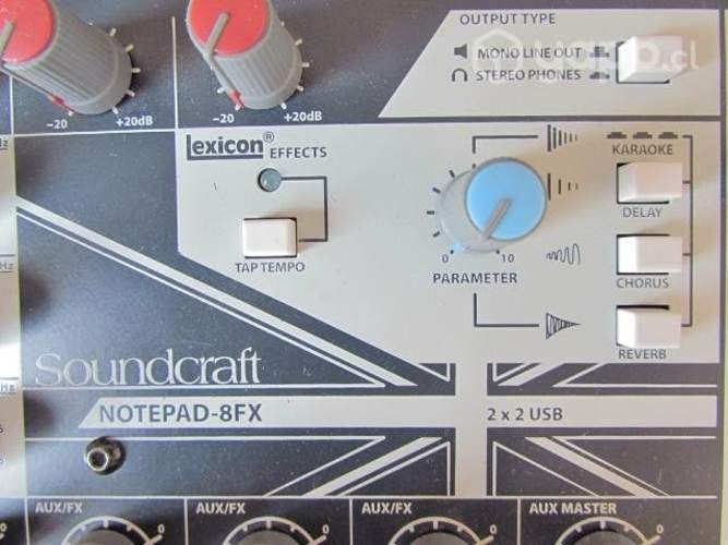 Soundcraft Notepad 8 Fx