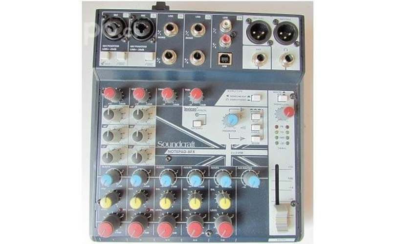 Soundcraft Notepad 8 Fx