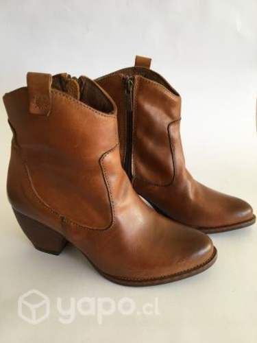 Botines Gacel vaqueros café