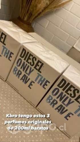 Perfume diesel only the brave Hombre de 200ml