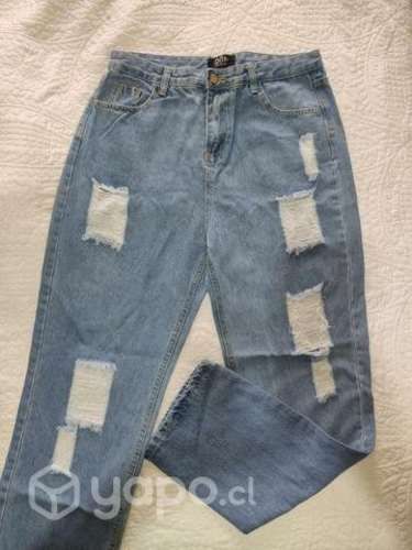 Mom jeans mujer