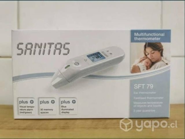 Termómetro multifuncional Sanitas SFT79 (Aleman)