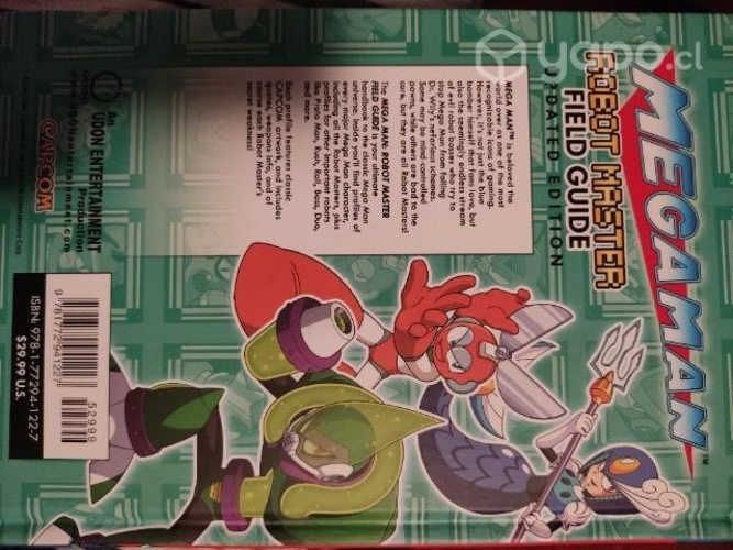 Libro Megaman Robot Master Field Guide