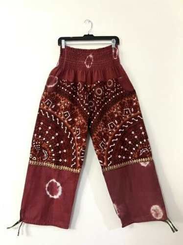 Pantalón Con Bolsillos Hindú Talla L/xl Café Otros