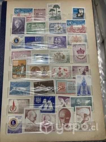 Estampillas Chilenas Antiguas