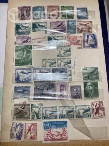 Estampillas Chilenas Antiguas