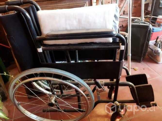 Silla de ruedas, cojin y colchón antiescara