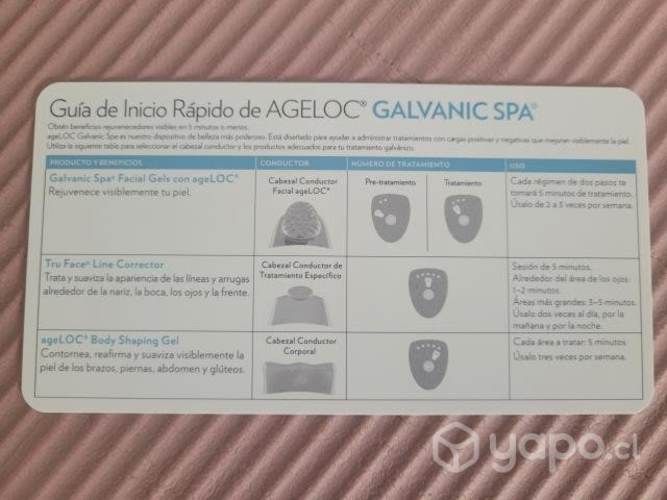 Galvanic spa Nu Skin