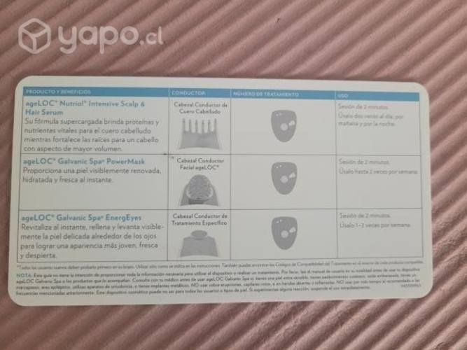 Galvanic spa Nu Skin