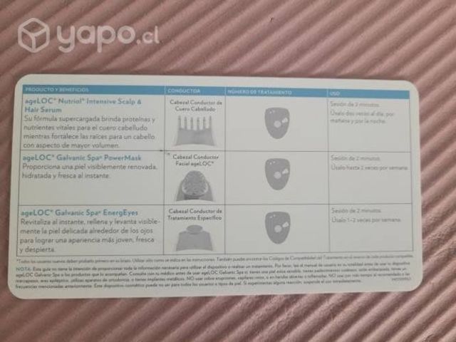 Galvanic spa Nu Skin