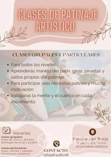 Clases de patinaje artístico