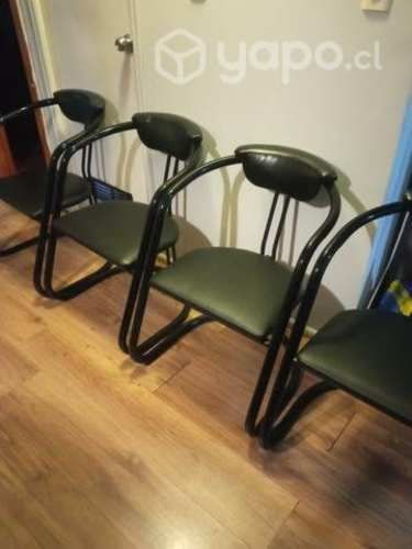 Sillas de metal
