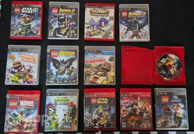Lote de juegos de play 3