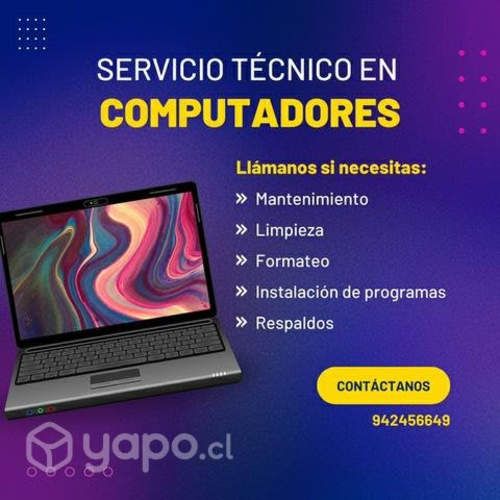 Servicio técnico de computadoras notebook laptop