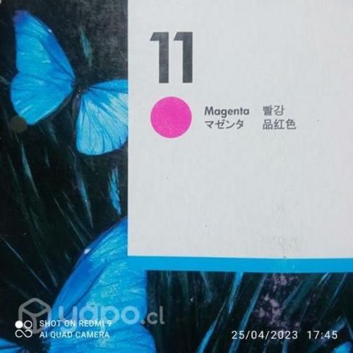 Cabezal hp 11 magenta original