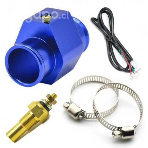 Reloj Digital Medidor Temperatura Agua Auto Sensor