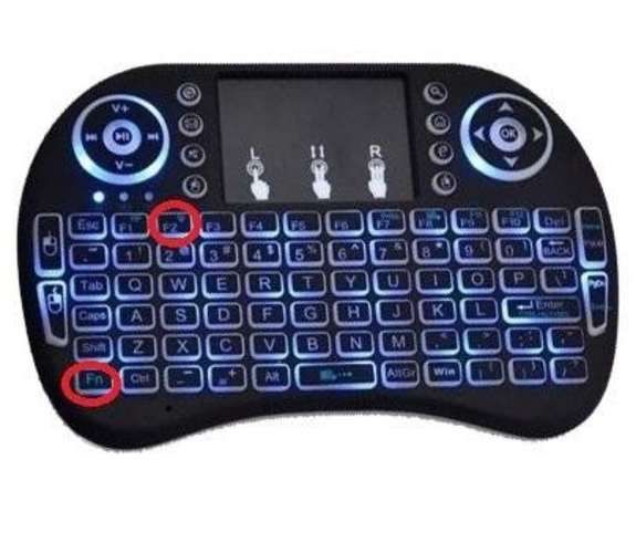 Mini Teclado Inalambrico para smart TV