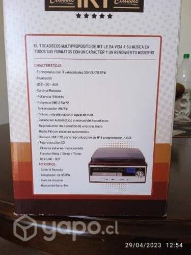 Tocadiscos vintage