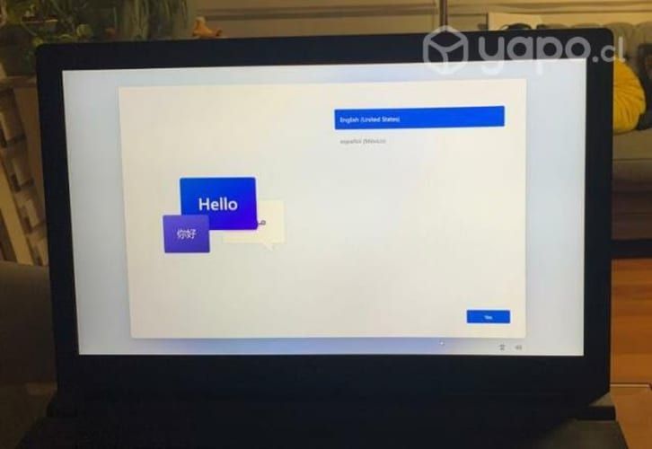 Notebook sin uso en caja